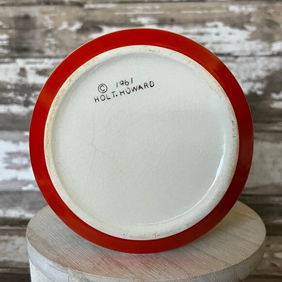 Vintage 1961 Holt Howard Red Rooster Creamer - Picture 3 of 7